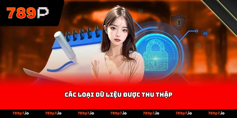 Các loại dữ liệu được thu thập