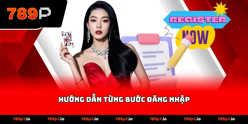 Hướng dẫn từng bước đăng nhập